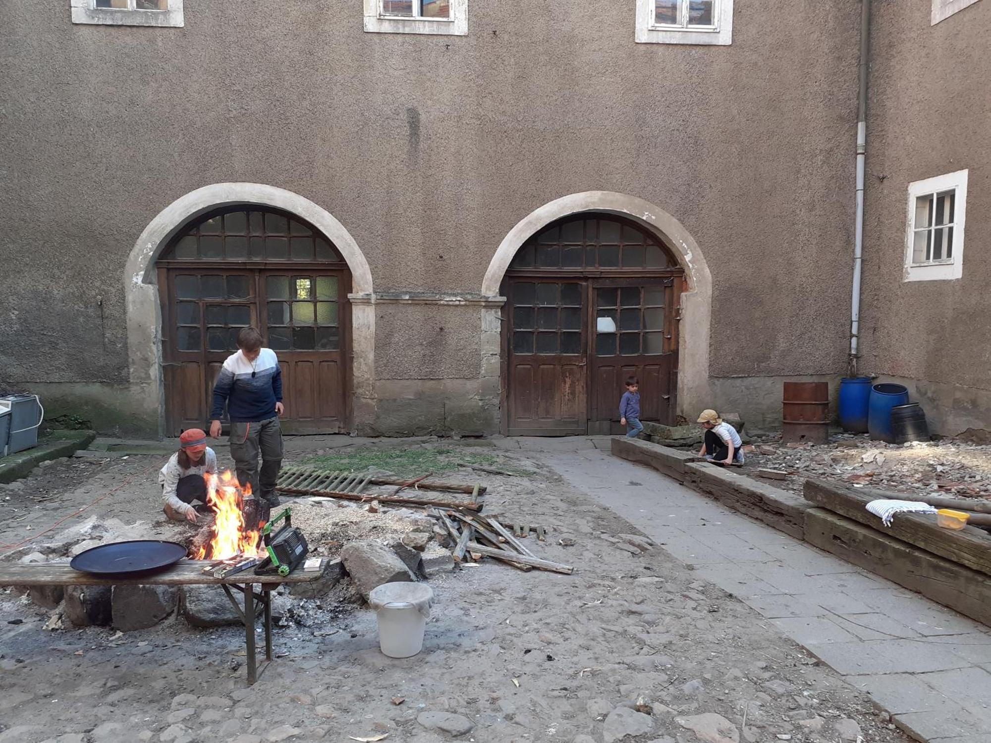 Ferienwohnung Schloss Ottendorf Bahretal Exterior foto